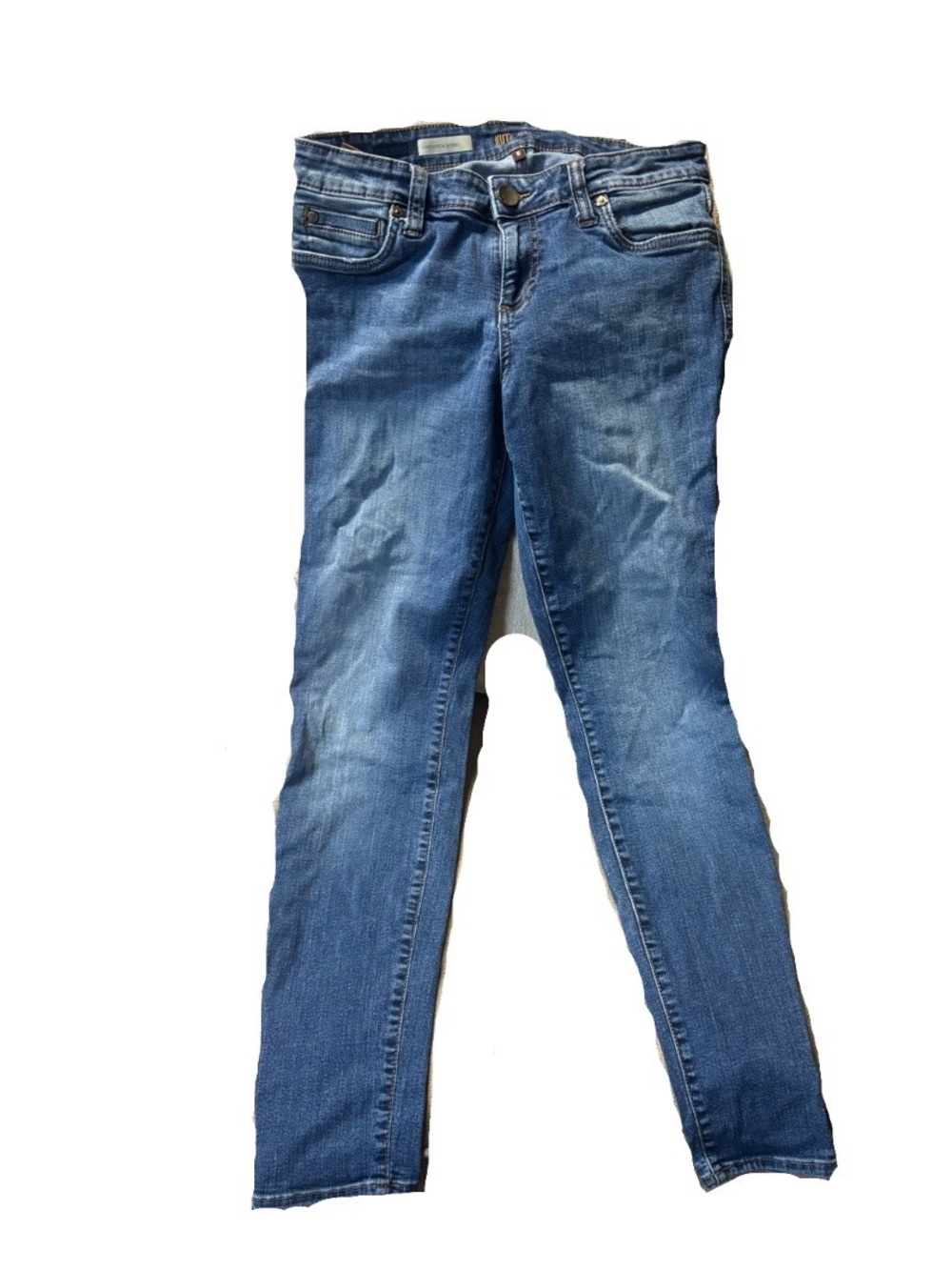 Kut from the Kloth Mid-Blue Skinny Jeans
